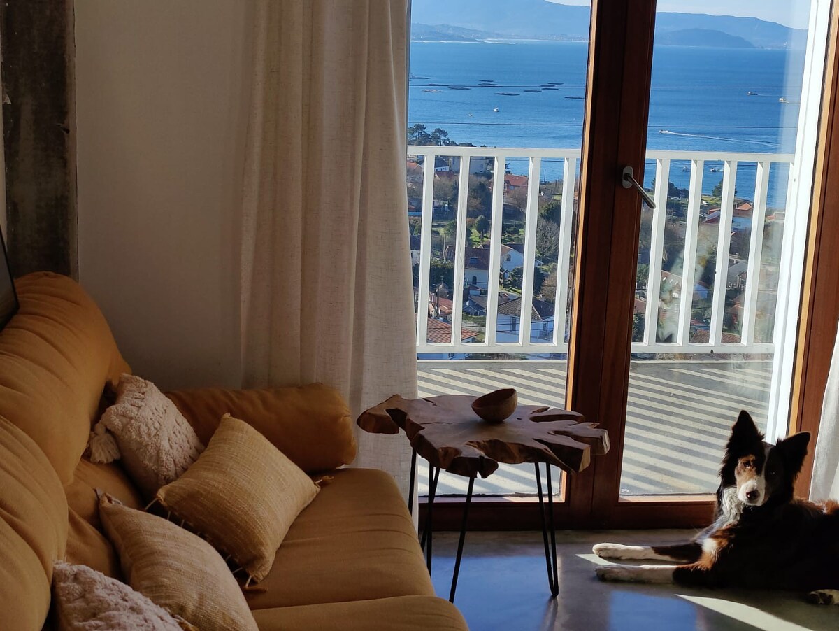Apartamento nuevo con vistas a las Islas Cíes