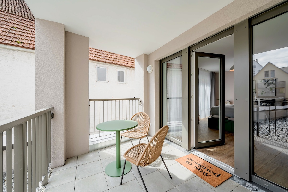 Metzingen Wilhelmstr. | Comfort Suite with balcony