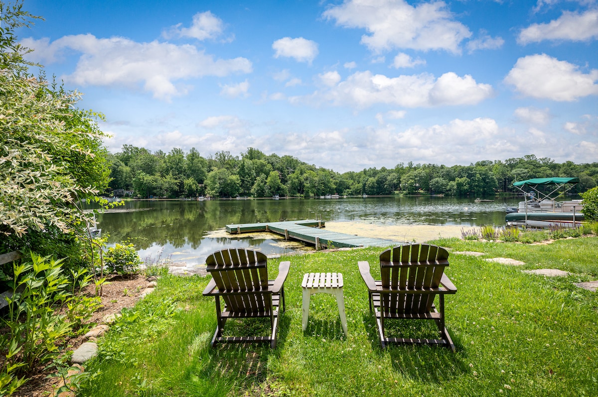 Fully renovated 4 bedroom lake front home