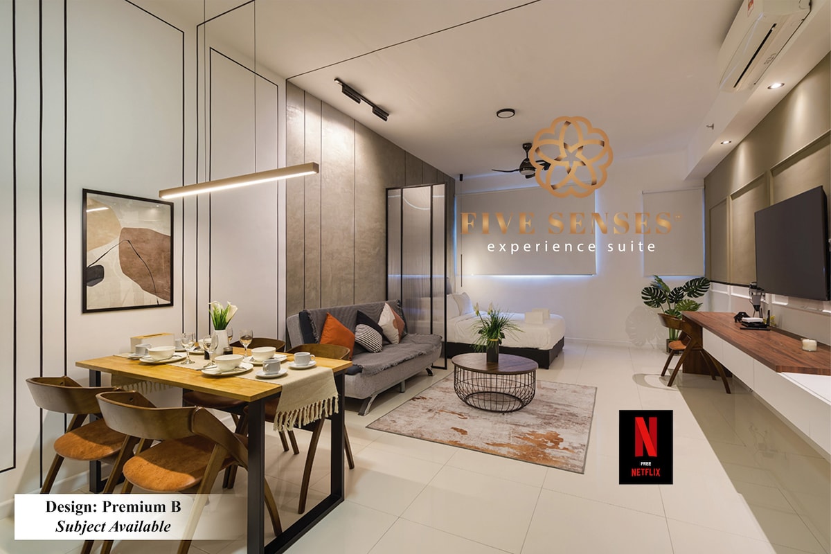 Fresh & New Design Apartment Near to PWTC