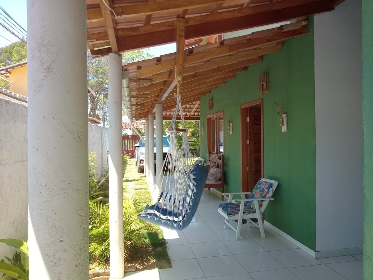 Casa espaçosa à 50m da praia em Cumuruxatiba