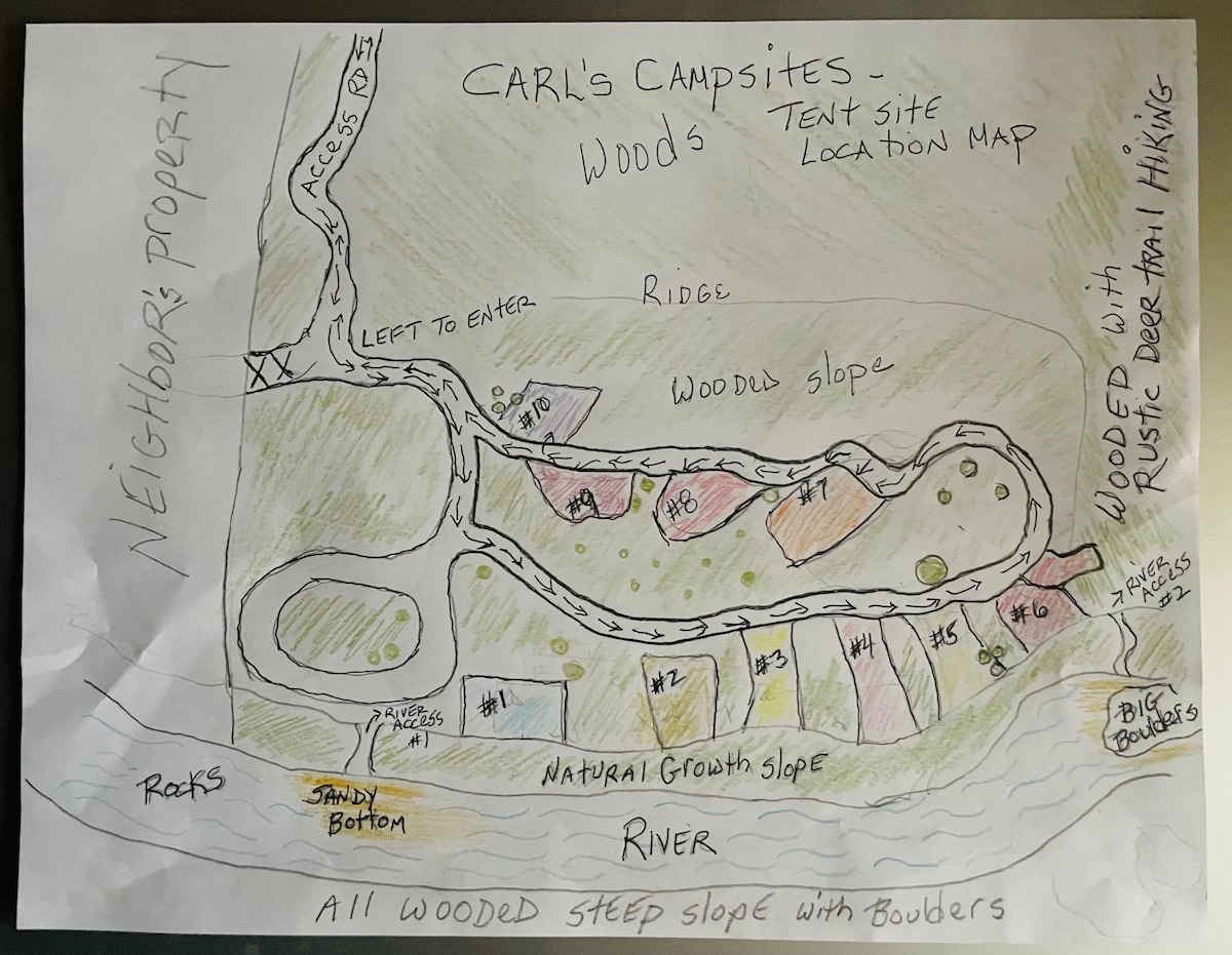 Carl's Campsites - #2 BEAR DEN