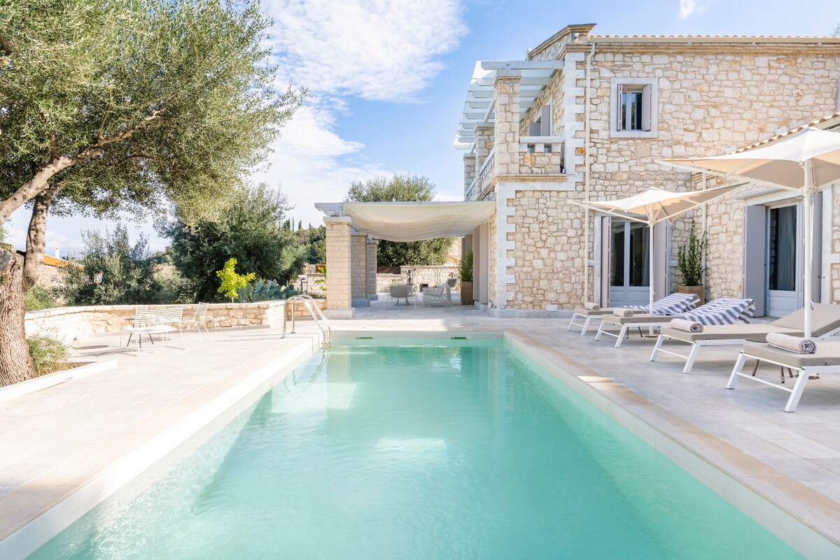 Villa Ode in Ionian Stone Luxury Villas Corfu