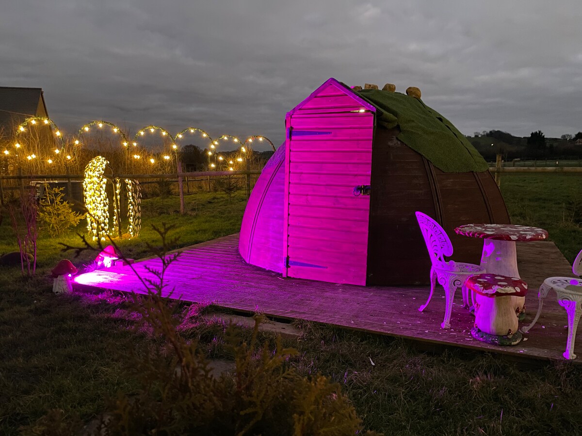Somerset Reindeer Ranch Glamping Dome