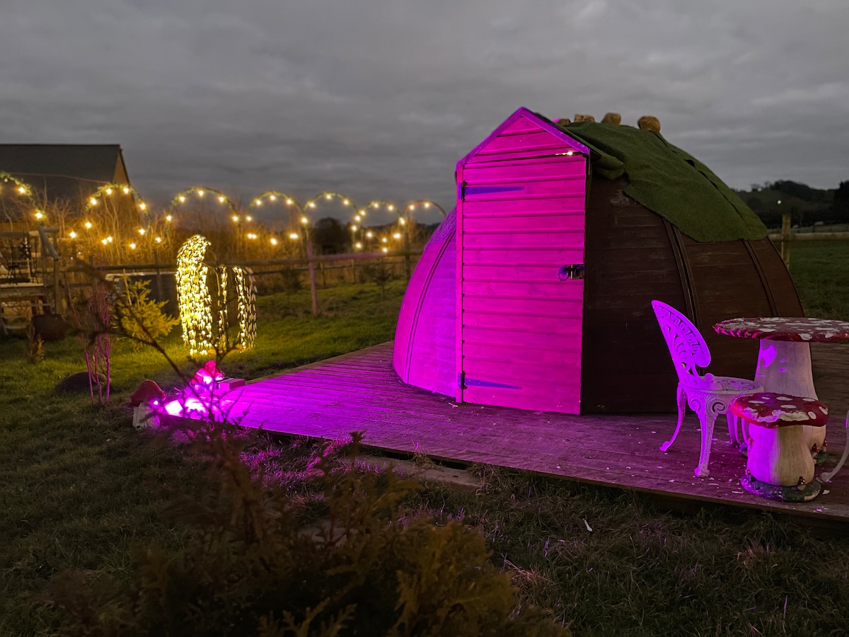 Somerset Reindeer Ranch Glamping Dome