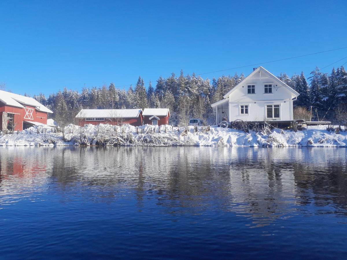 SmåbrukHølandselva/Skulerudsjøen.