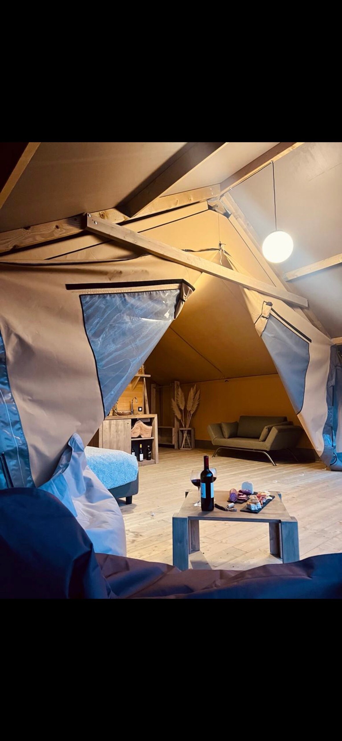 Tenda Glamping Safari Suite Ines