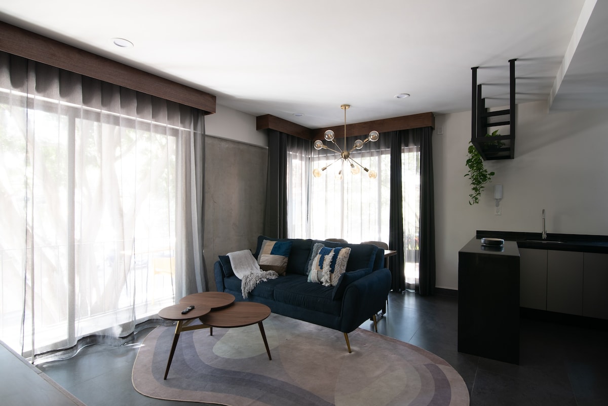 Great New 2-Bedroom Apartment to Explore "La Roma"