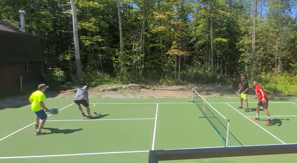 Luxury home with pickleball!