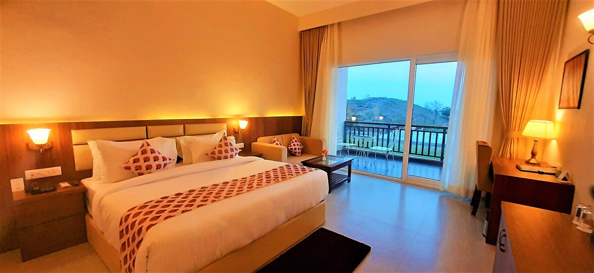 Premium Room- Pool View at Kumbhal Exotica Resort