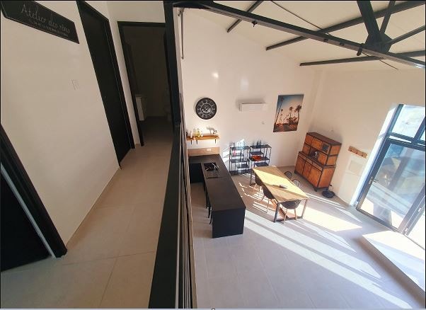 New loft with garden and terrace ideally located