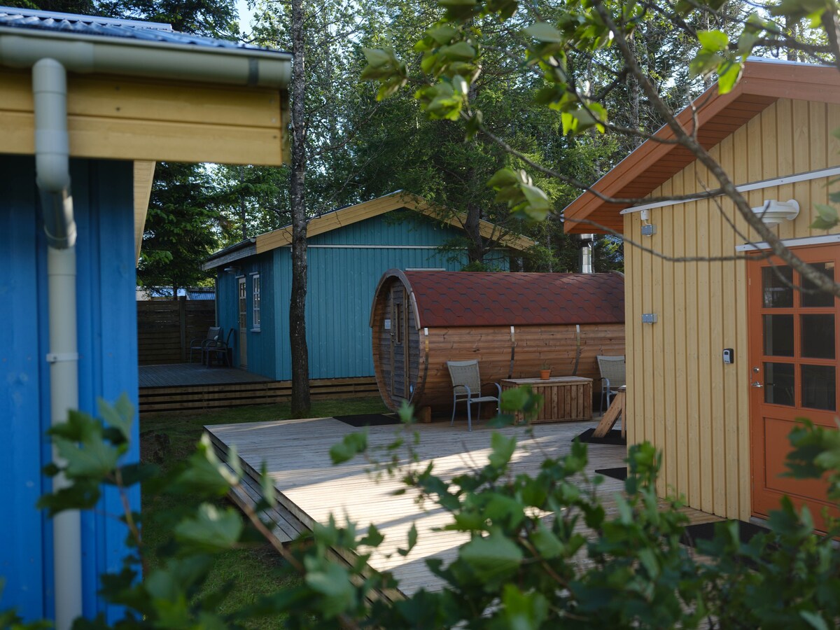 Backyard Village - Blue House