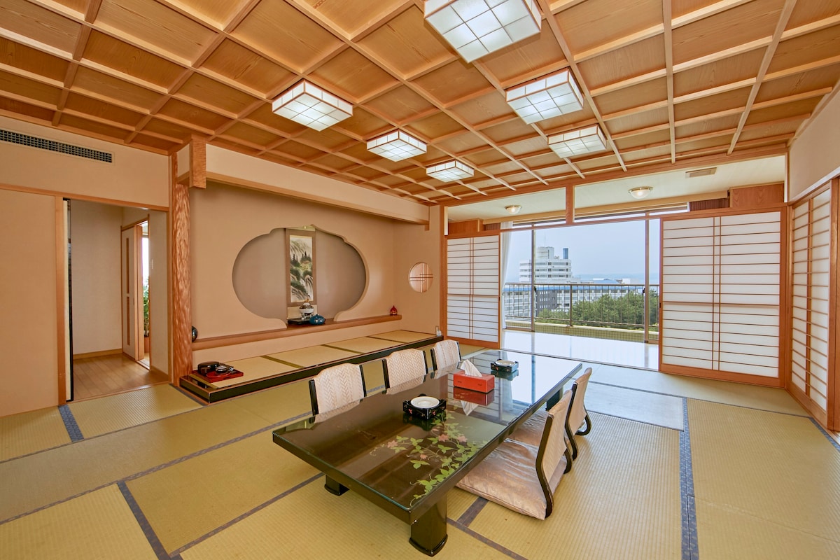 [酒店内仅有3间客房]请在纯粹的日式特色房中放松身心。