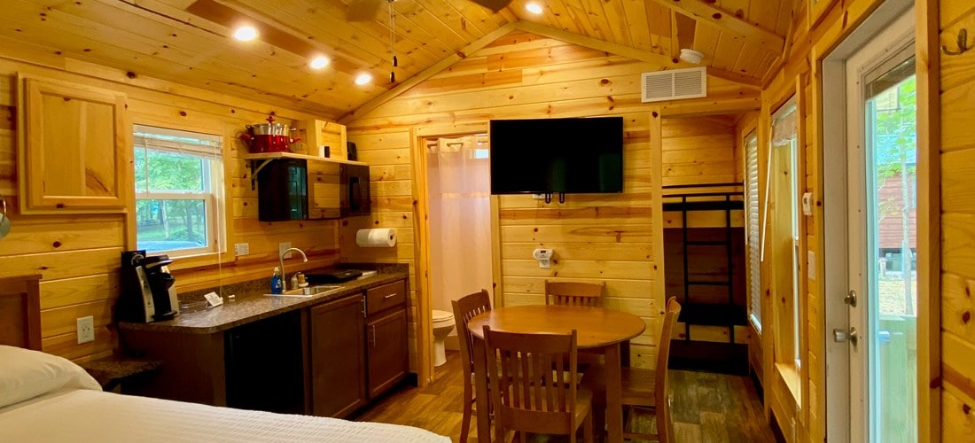 Studio Cabin at Coshocton KOA