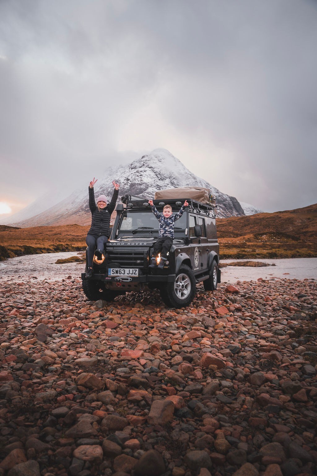 Luxury Land Rover Defender Camper Hire!