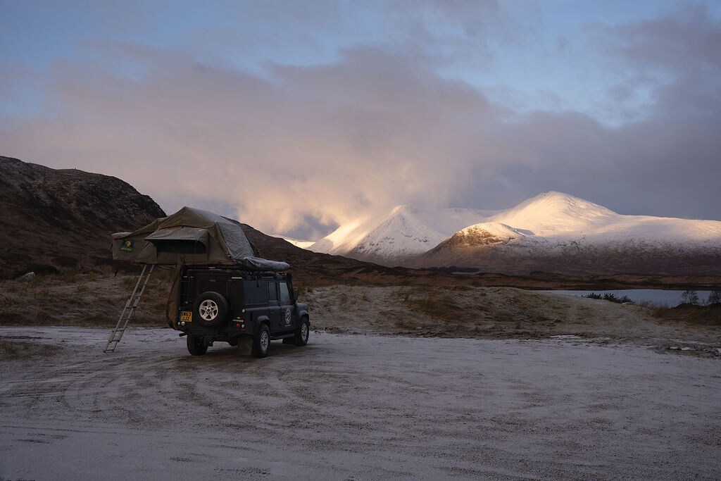 Luxury Land Rover Defender Camper Hire!