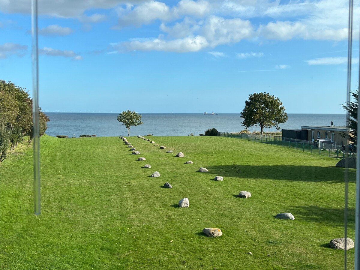 Meerblick mit Sauna