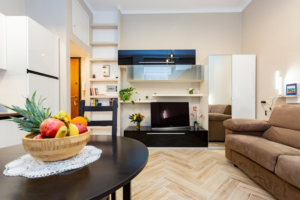 经过翻修的单间公寓，配备各种舒适设施。