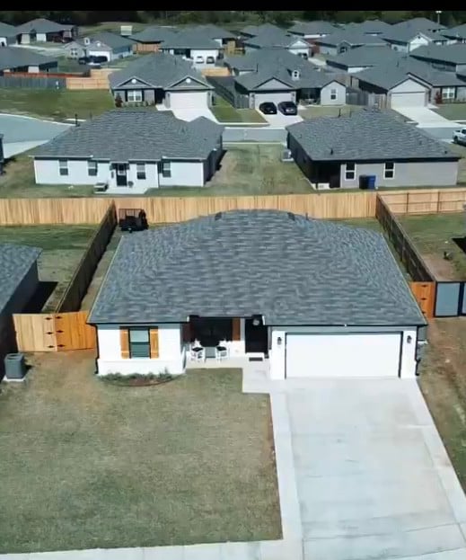 Innovators Home Broken Arrow with Large Driveway