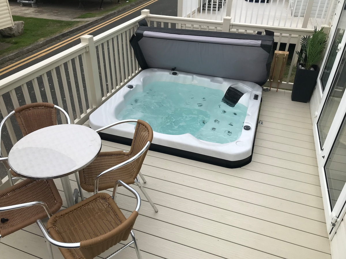 Hot Tub Caravan North Wales Golden Sands Resort