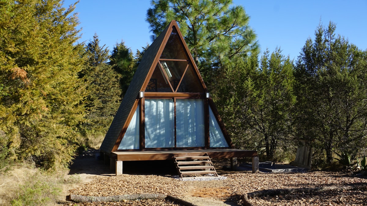 Cabaña A-Frame en La Estanzuela