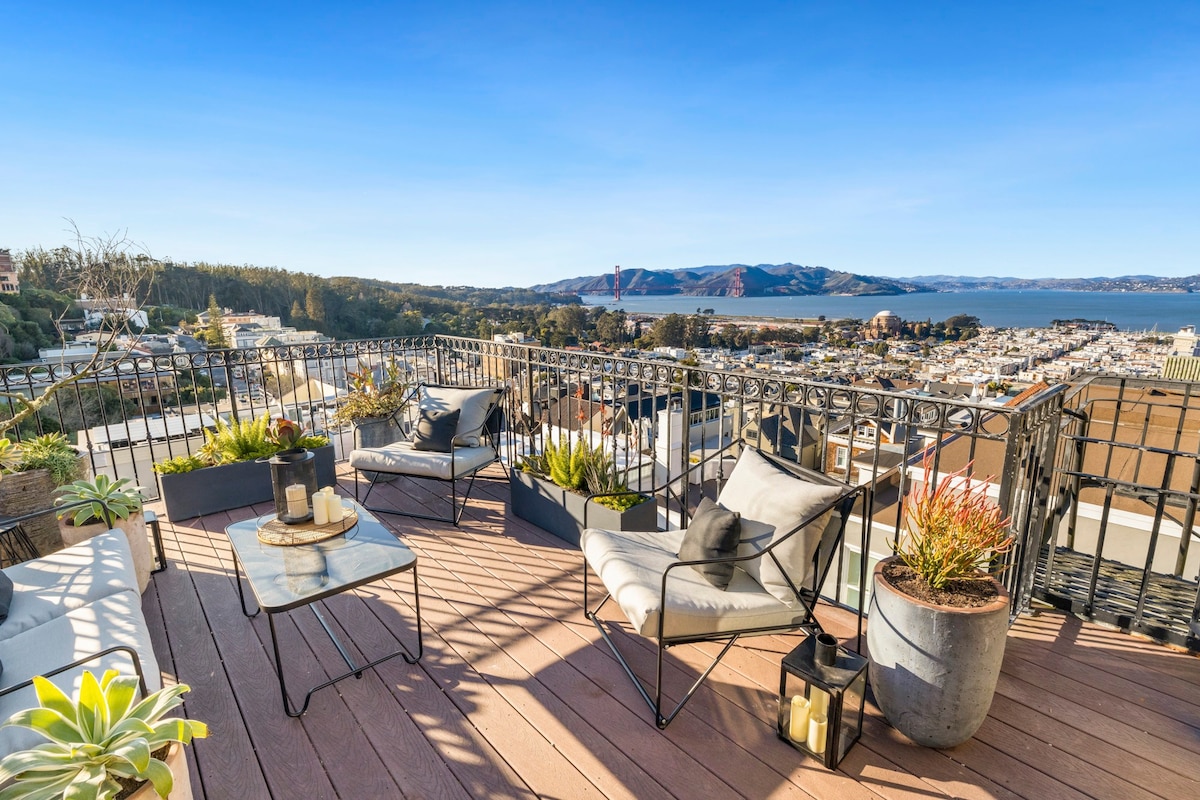 Charming Pacific Heights Home with Panoramic Views