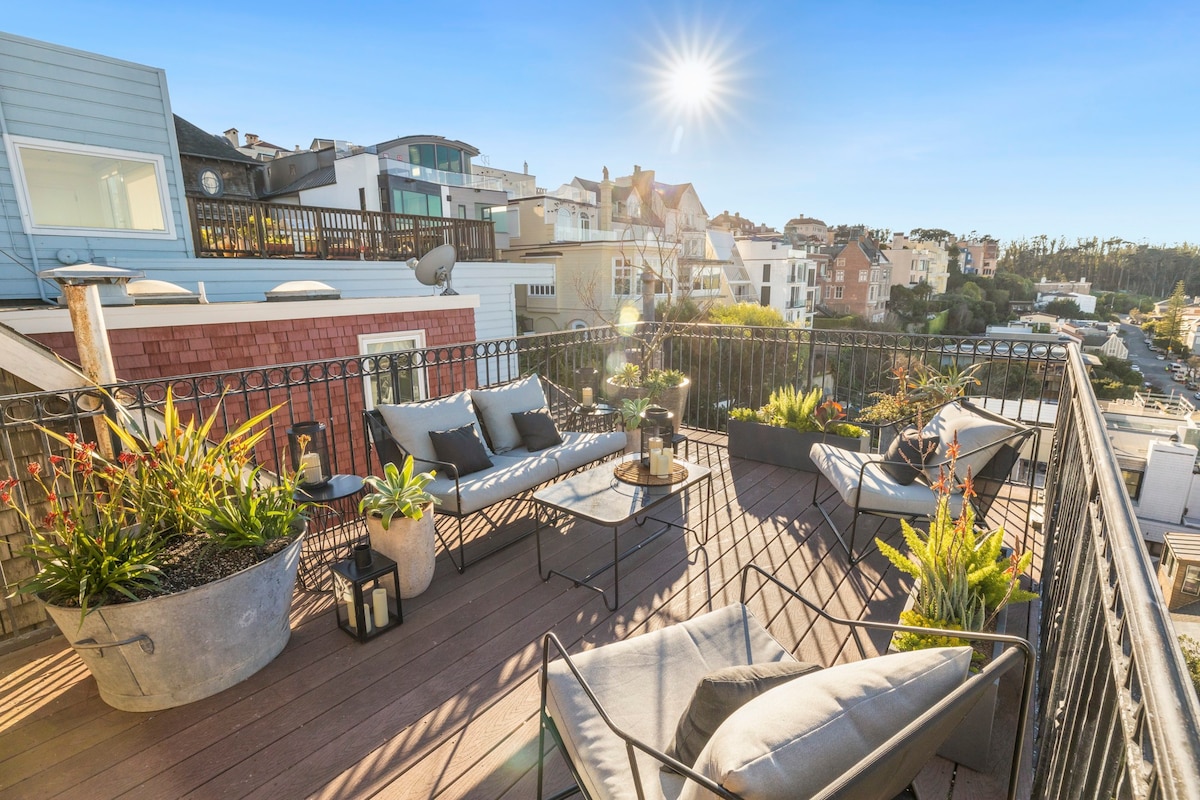 Charming Pacific Heights Home with Panoramic Views