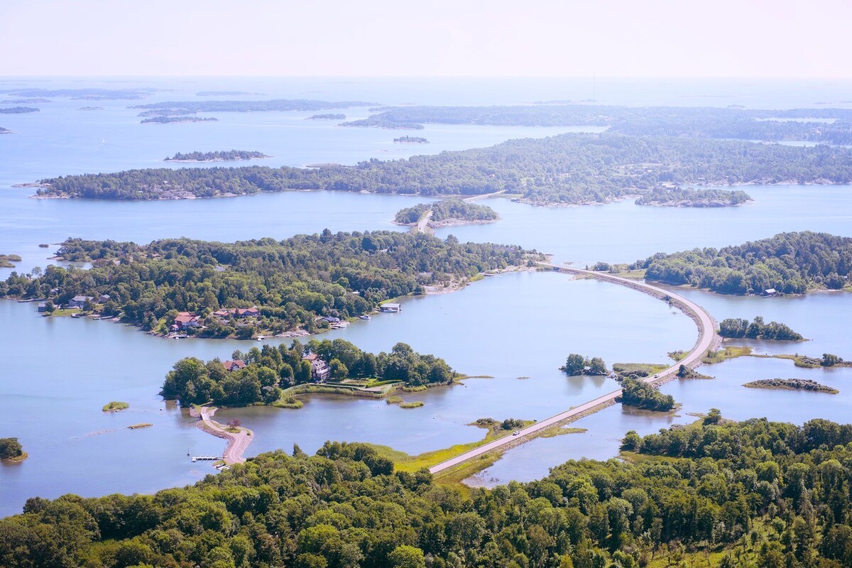 私人湖泊和小屋- Järsö ，距离Mariehamn 10公里