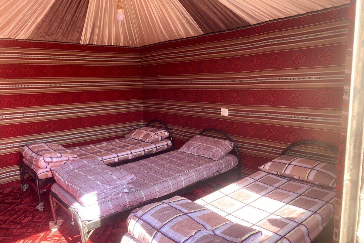 LILAS Bedouin desert camp with Free Safari Tour