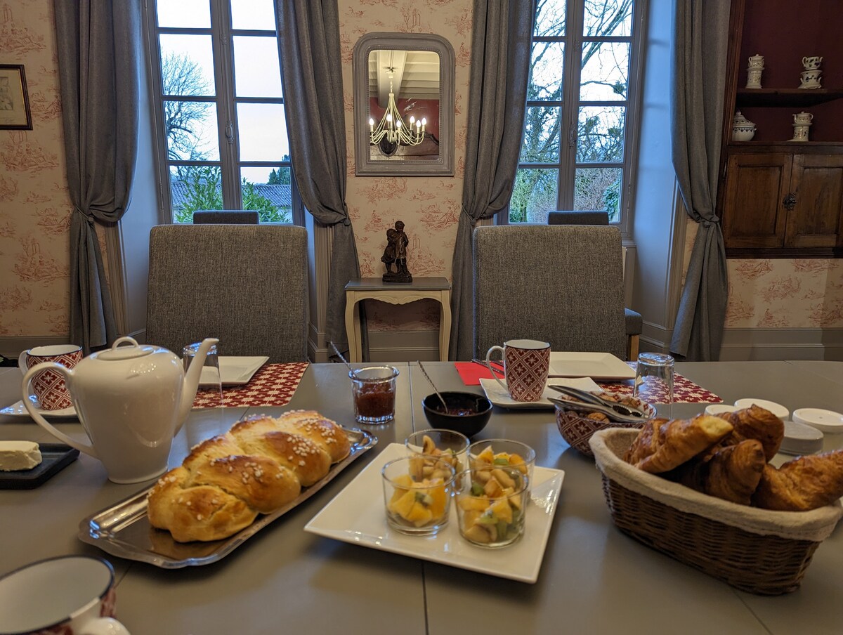 La Chambre Jaune d '或吃早餐