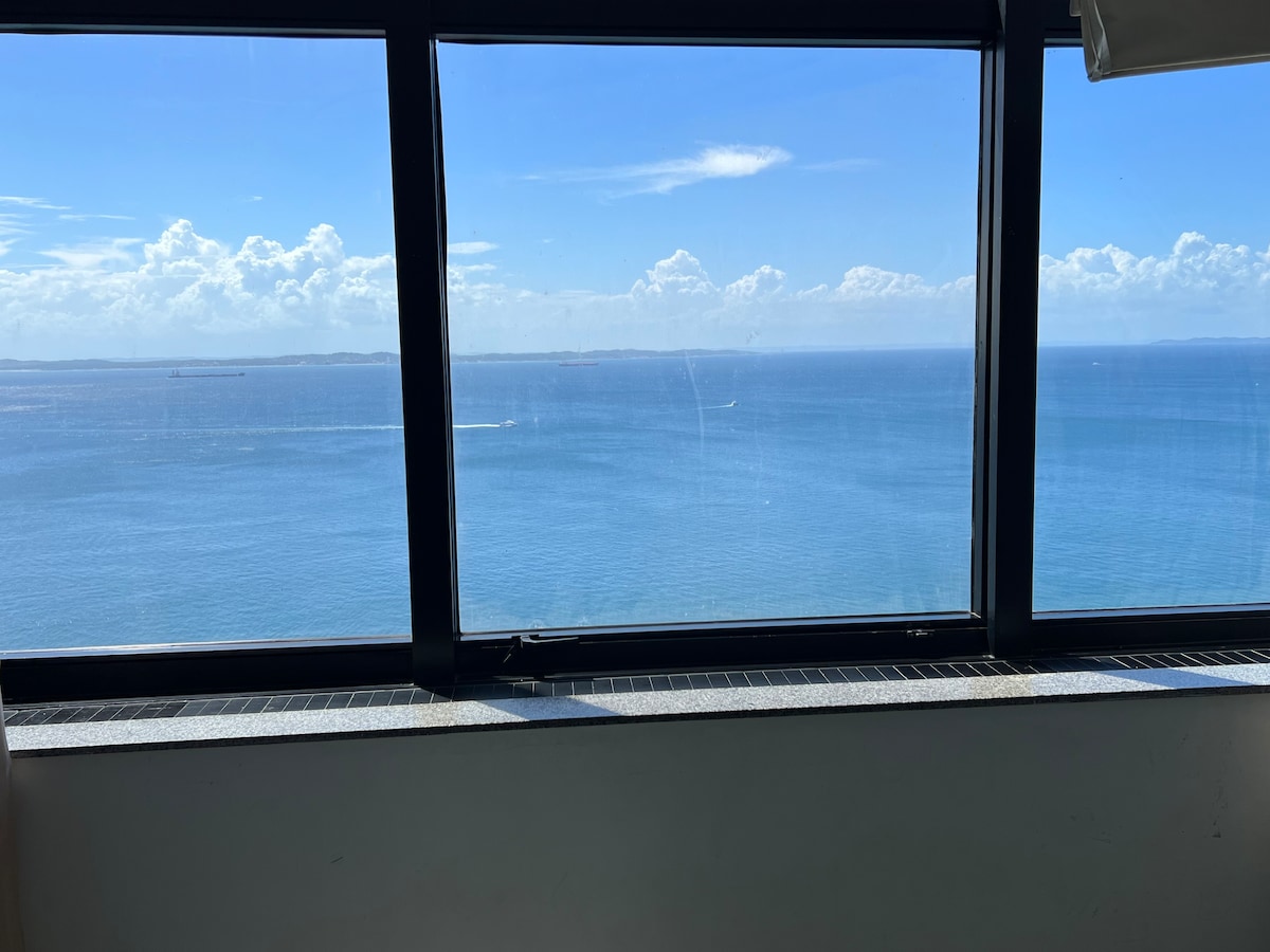 Apartamento Vista Mar Salvador -  Praia Privativa