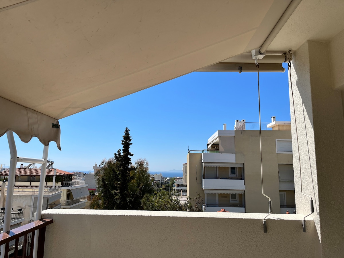 Unique Penthouse w/ free Parking near Glyfada