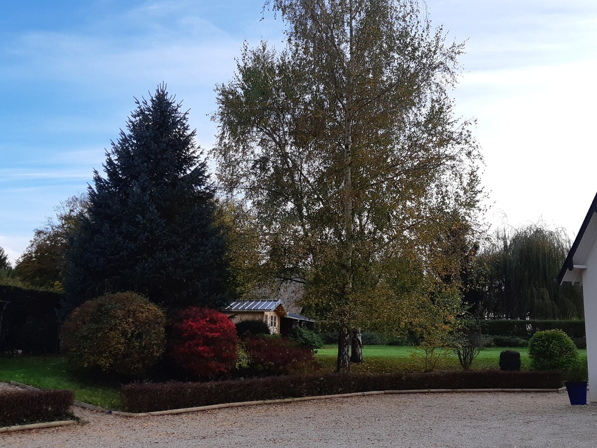 Chambre privée en Normandie.