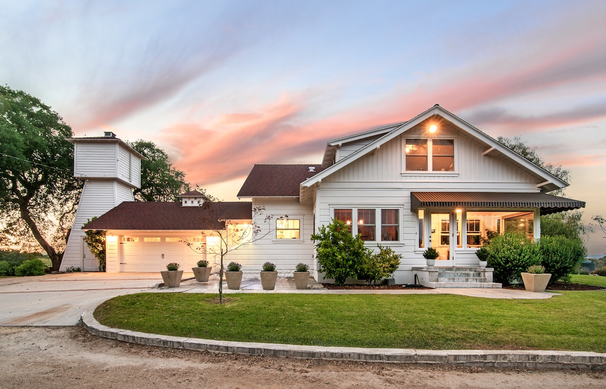 Vintage Ranch Farmhouse, Paso Robles