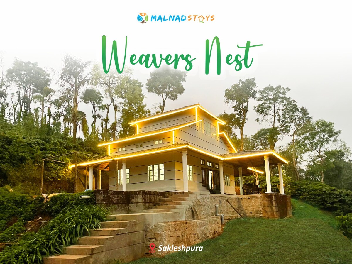 Weavers Nest - Hilltop 3BHK Private Villa