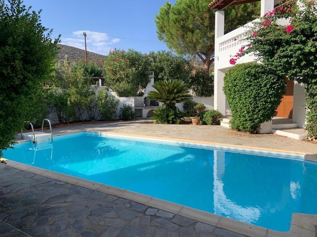 Villa Mirani in Porto Hydra Village with Pool