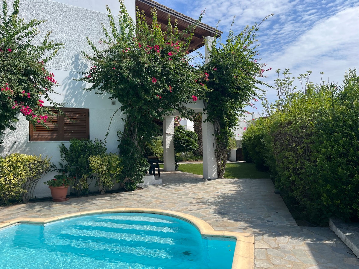 Villa Mirani in Porto Hydra Village with Pool