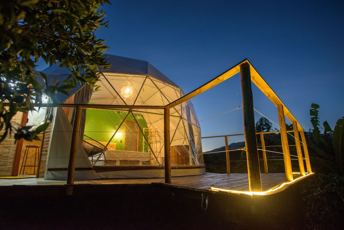 1° Glamping da Serra do Caparaó - Domo Samambaia