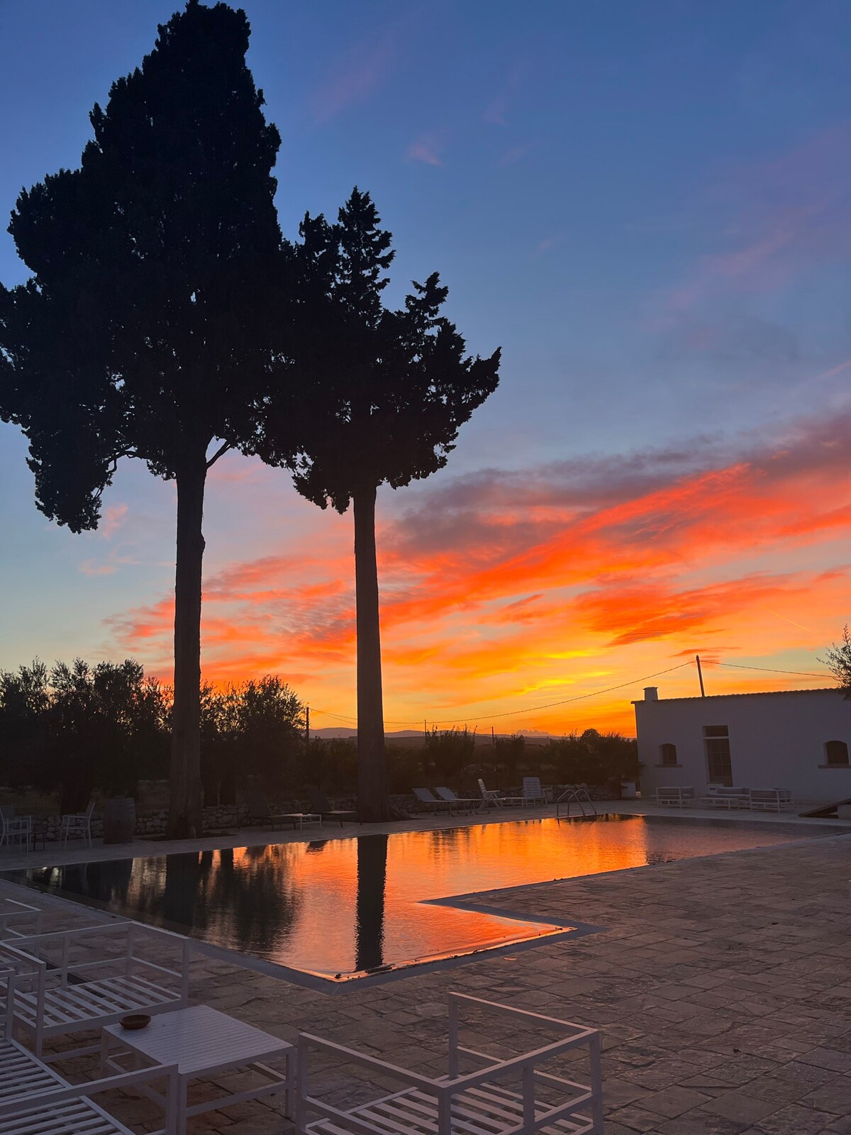 Pool double room priv bathroom Masseria Celentano