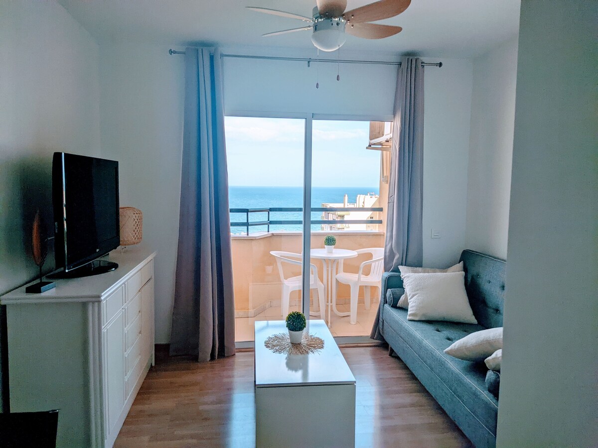 Apartamento con fantásticas vistas al mar