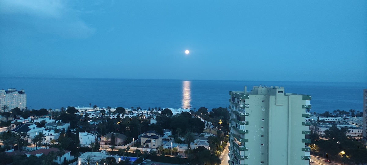 Apartamento con fantásticas vistas al mar