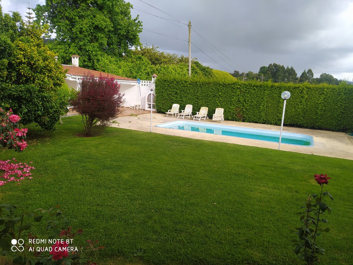 Chalet con piscina privada