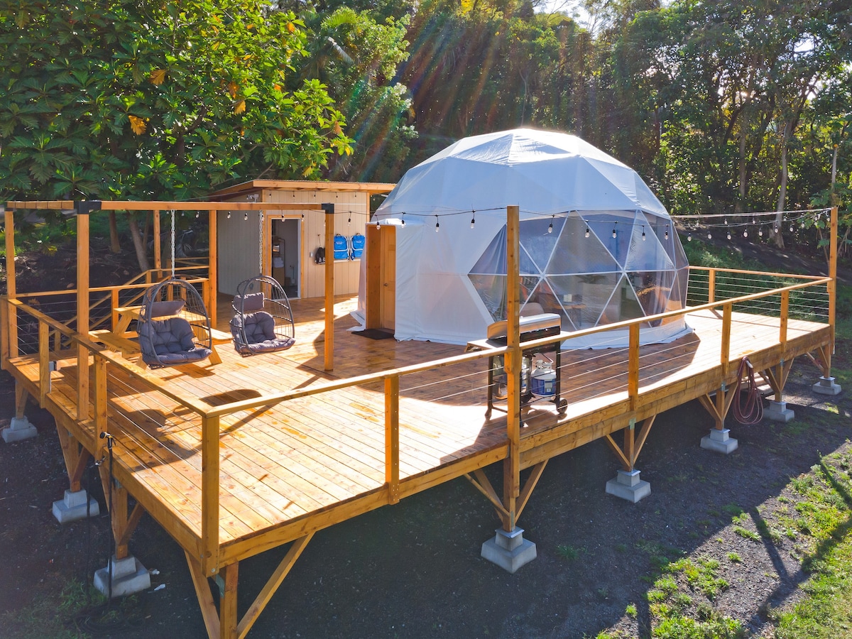 The Ulu Inn: Luxury Couples Retreat Dome, Kona