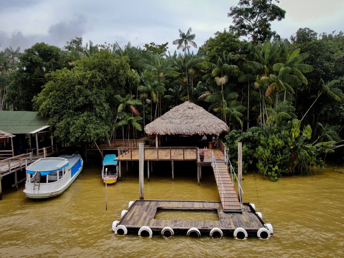 Espaço completo, Ilha do Combú - Amazônia