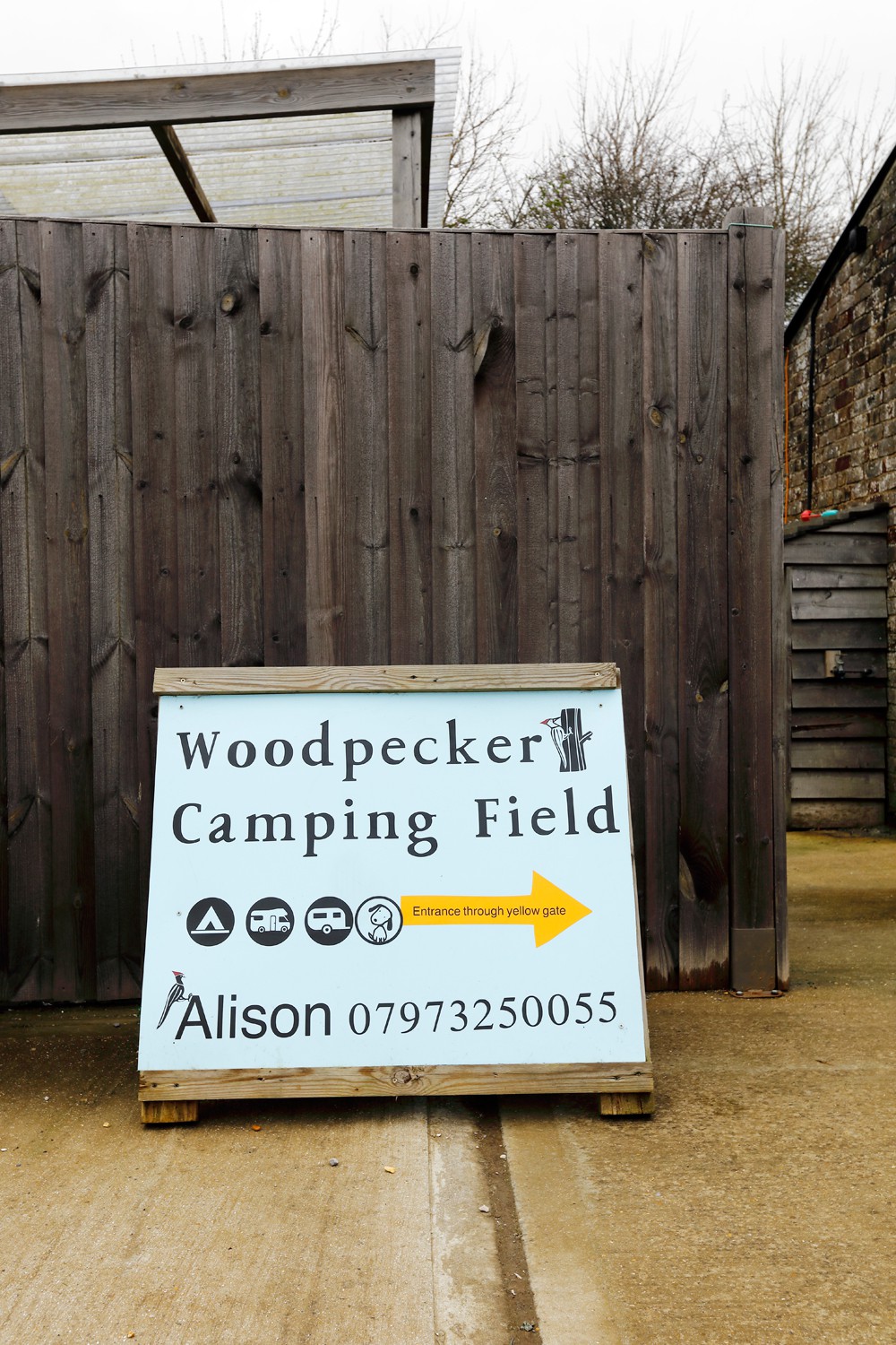 Woodpecker Camping Field grass pitch only No4