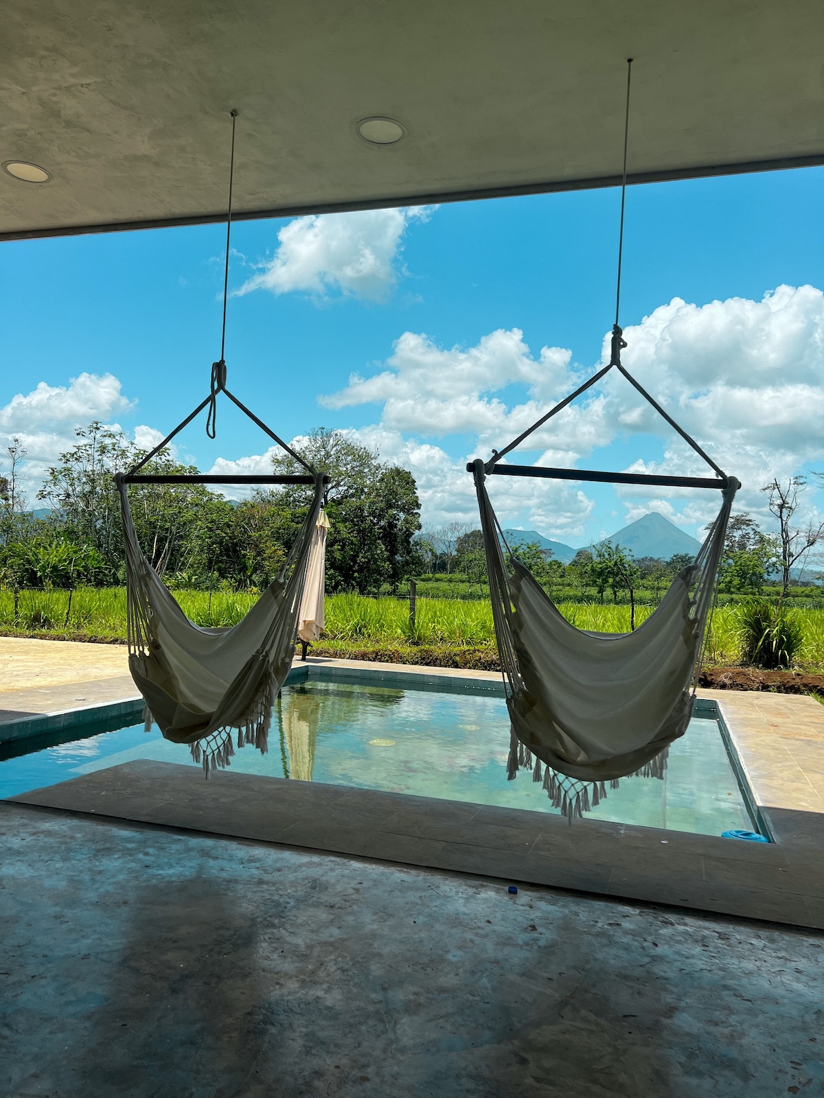 Casa de campo en La Fortuna con piscina privada