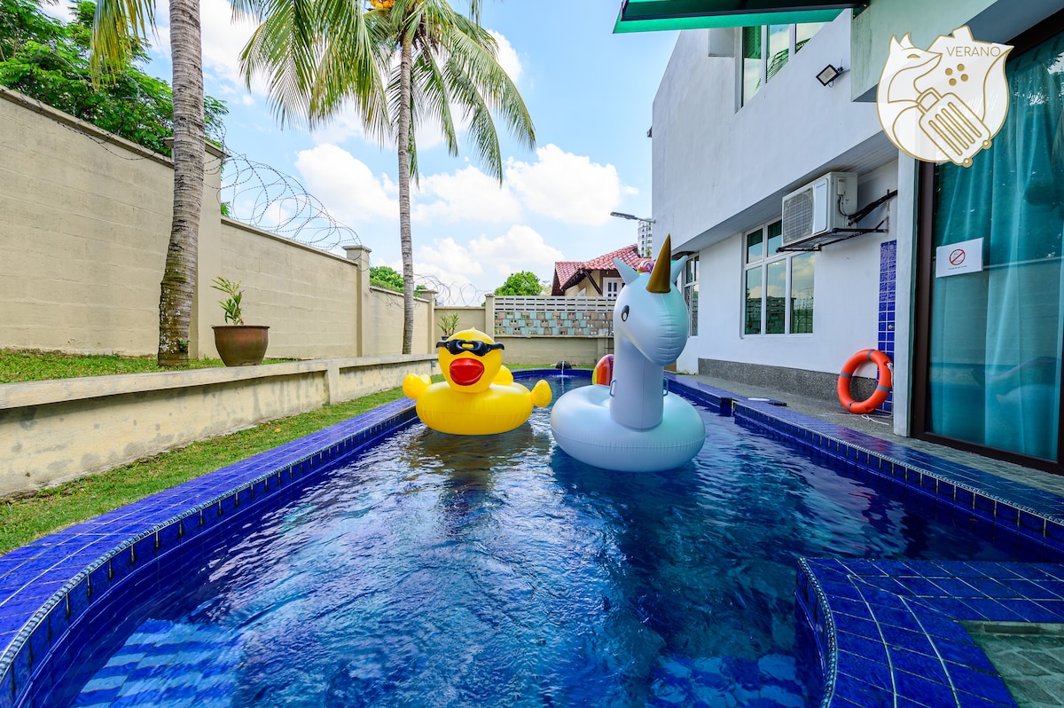 Spacious! 6R6B Pool Villa Ampang KL, Up to 26Pax