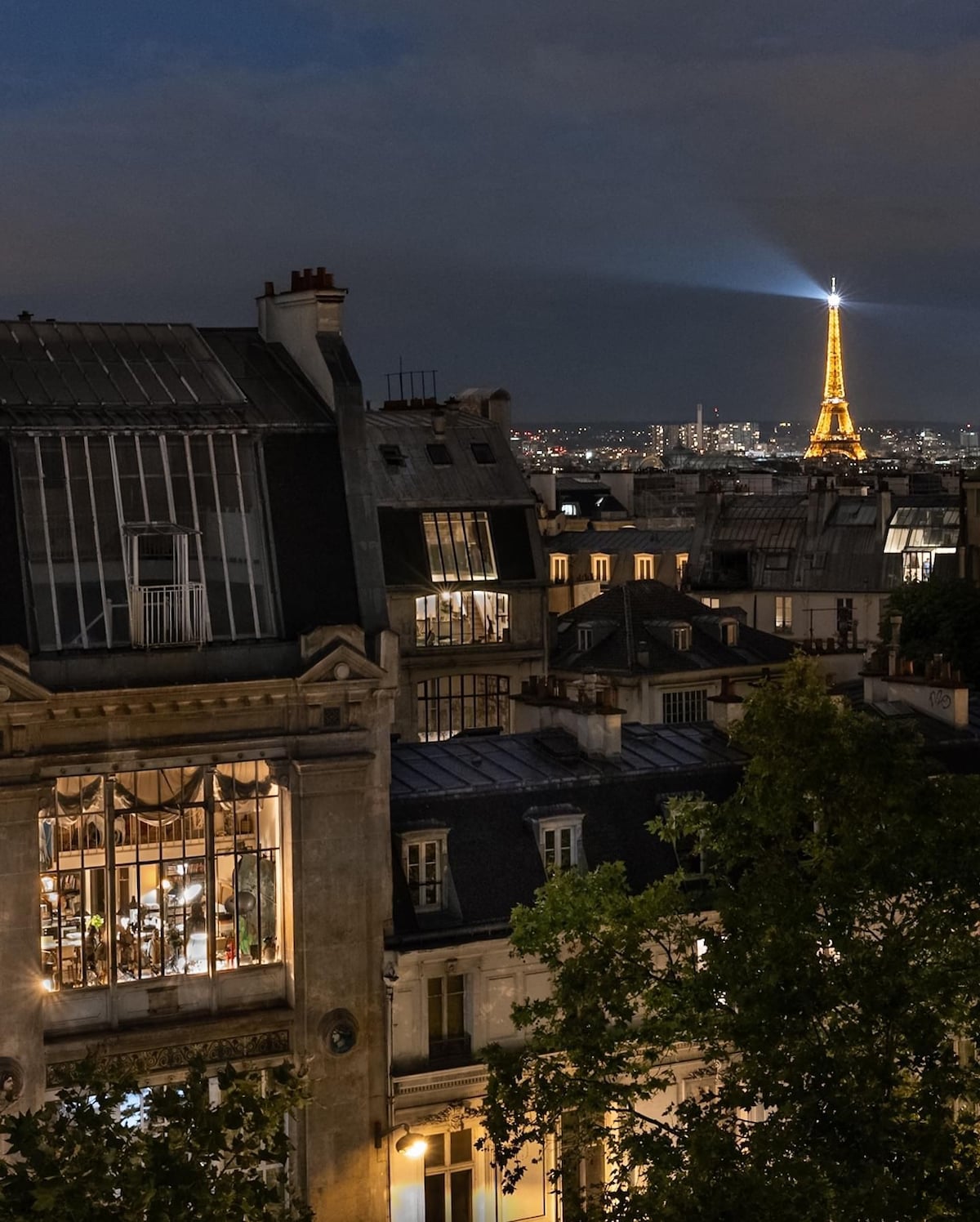 Vue Tour Eiffel / Sacré-Coeur