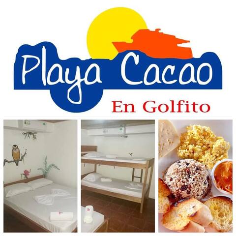 Playa Cacao, Golfito的民宿