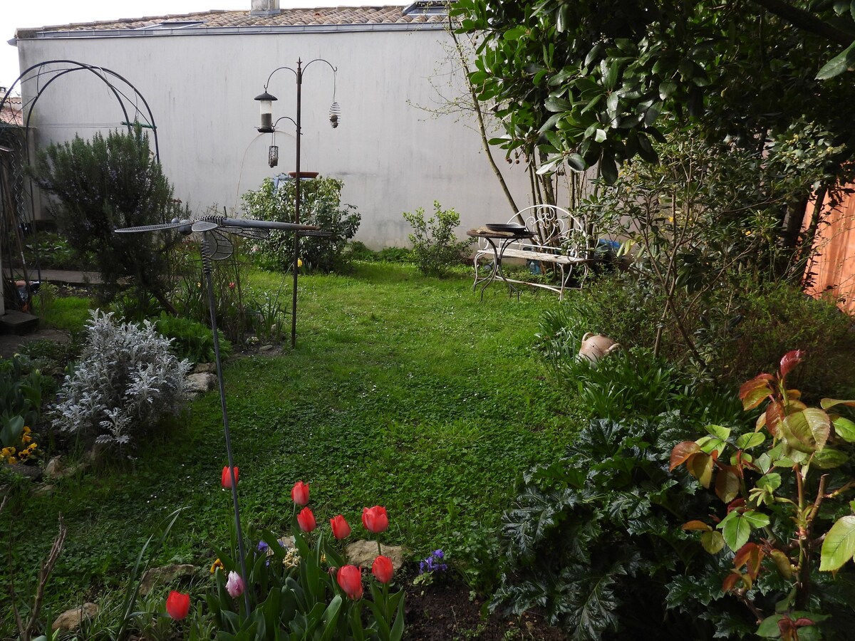 Maison 4 pers avec jardin proche de La Rochelle
